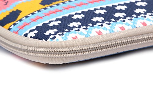 BSLVWG 10 Inch Laptop Sleeve Multi-Color & Size Choices Case/Water-Resistant Neoprene Notebook Computer Pocket Tablet Briefcase Carrying Bag/Pouch Skin Cover - color: Strawberry, size: 10 inch