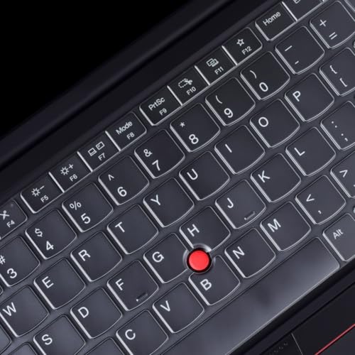 Keyboard Cover for 2025 2024 New Lenovo ThinkPad X1 Carbon Gen 13/Gen 12, ThinkPad T14 T14s Gen 5, ThinkPad P14s Gen 5 & ThinkPad L14 Gen 5 Series Laptop, Ultra Thin Keyboard Skin Protector - TPU