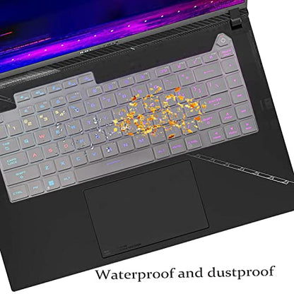 Keyboard Cover Skin for 2025 2024 16" ASUS ROG Strix G16 G615 G614 G615JMR G615LR G615LW G614JI G614JIR & ROG Strix Scar 16 G635 G634 G635LW G635LX G634JZR G634JYR Series-TPU