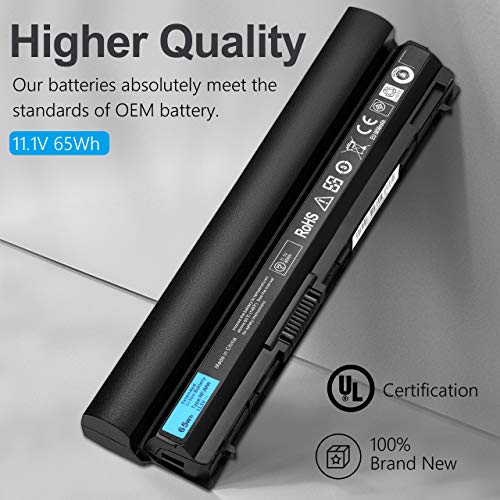LQM 65Wh E6230 Laptop Battery for Dell Latitude E6120 E6230 E6320 E6330 | E6430s, E6220 Series, 823F9, 7FF1K, 312-1241, 9GXD5, 312-1446, K4CP5, 312-1242 - color: E6320