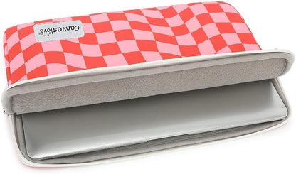 Laptop Sleeve with Pocket for 16 inch Laptop - color: Checkered, size: 16 inch