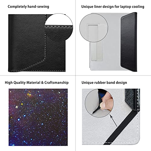 Protective Case for HP OmniBook Ultra Flip 2-in-1 14-fhXXXX 14-fh0047nr 14t-fh000/ENVY x360 14 14-fcXXXX 14t-fc000/ENVY x360 14 14-faXXXX 14-fa0047nr/LG gram 14 2-in-1 14T90S,Galaxy - color: Galaxy