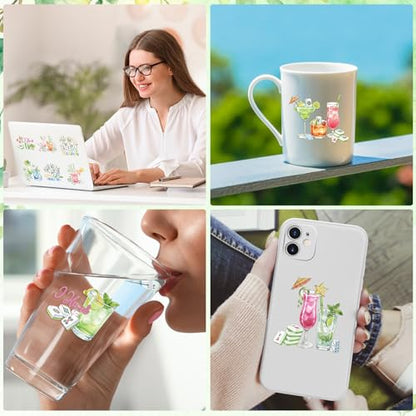 Rngmsi UV DTF Cup Wrap - 20 Pcs Mahjong UV DTF Stickers for 16 OZ Funny Mahjong Bird Waterproof UVDTF Transfer Decals for Glasses Cups Mug DIY Crafts - style: Mahjong