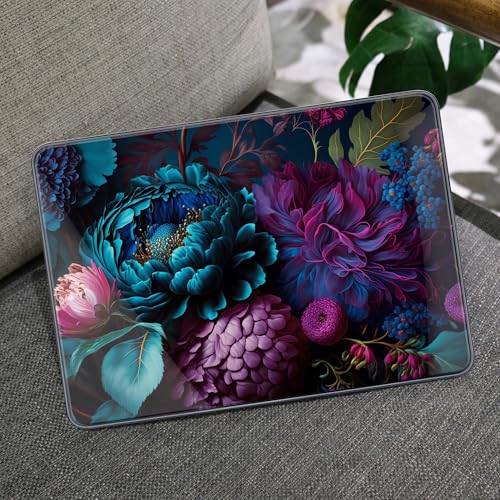 MEEgoodo Printed Case for New MacBook Neo 13 inch 2026 Release(Fit Model A3404), Laptop Hard Shell Cases with Keyboard Skin & Screen Protector & Webcam Covers, Beautiful Fantasy Flower - color: Beautiful Fantasy Flower