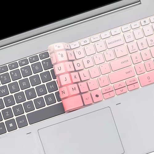 Keyboard Cover for 2026 2025 HP EliteBook 660 G11 16"/EliteBook 665 G11 16", HP ProBook 460 465G11 16 inch Laptop Accessories Protective Keyboard Cover Skin US Layout -Ombrepink - color: Ombrepink