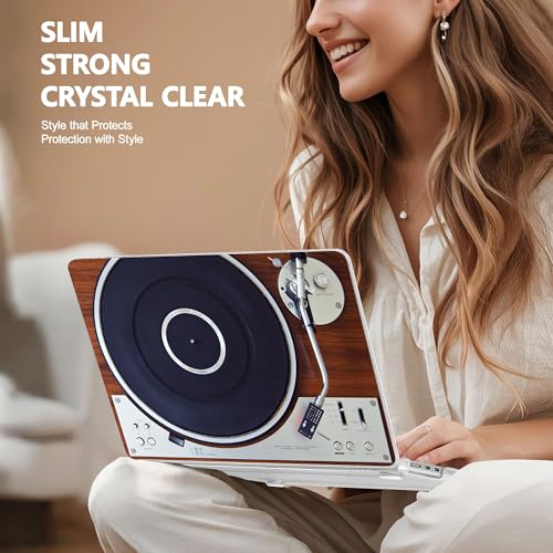 May Chen for MacBook Air 15 inch Case M5 M4 M3 M2 2026 2024-2023, Model A3448 A3241 A3114 A2941, Closes Seamlessly Hard Shell Laptop Cover with Keyboard Cover, Retro Music Machine - color: Retro Music Machine
