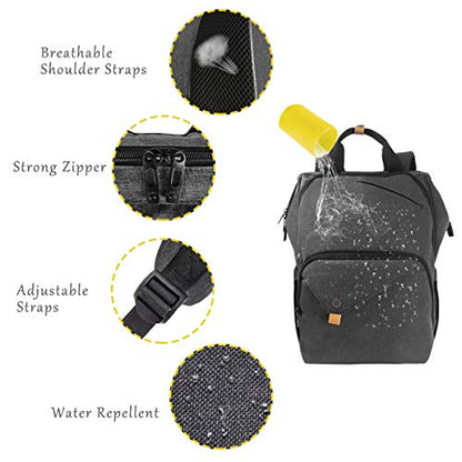 Hap Tim Laptop Backpack, Travel Backpack for Women,Work Backpack (7651-DG) - color: Dark Grey