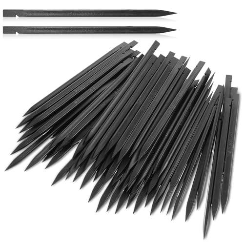 200 Pieces Antistatic Mobile Cellphone Repair Tools Kit Black Plastic Pry Tool Spudger Pry Opening Tool Set Plastic Spudger Stick Lever Tools for Laptop Electronics Smartphone Unmanned Aerial