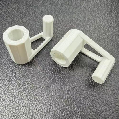 Mini Portable Laptop Cooling Bracket, Ultra Lightweight Invisible Laptop Bracket, Hollow Cooling Bracket, Suitable for Travel, Home, and Office use (White) - color: white