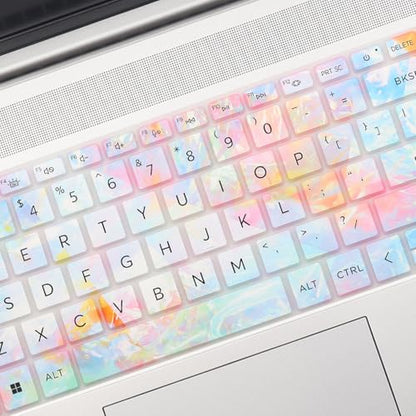 Keyboard Cover for 2025 2024 HP 15.6 Laptop 15-fc 15-fd Series 15z-fc000 15-fd0083wm 15-fc0093dx 15-fc0072ns 15-fc0081nr fc0013od fc0025la 15-fd0025st fd0075tg fd0052ns fd0357nr 15t-fd000|fd100-CFul - color: Dazzle