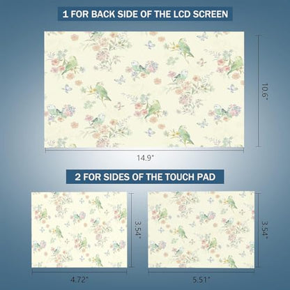 Laptop Notebook Skin Sticker Cover Decal, 12 13 13.3 14 15 15.4 15.6 inch Laptop Vinyl Skin Sticker Cover Art Protector Notebook PC (NEK-61) - color: NEK-61