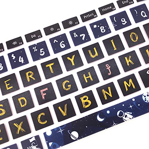 Silicone Keyboard Skin for 12.4" Microsoft Surface Laptop Go 1/2 / 3, Space Man - color: Space Man