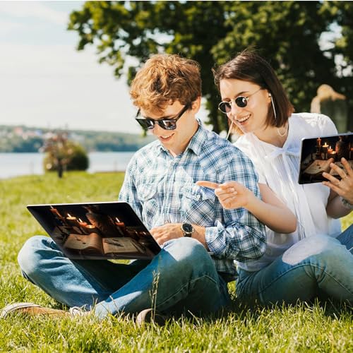 Universal Laptop Skin Sticker with 2 Wrist Pad Skins, Waterproof Scratch Resistant Vinyl Laptop Cover Decal, Cut to Fit for 11–15.6 Inch MacBook HP Dell Lenovo, Magic Book - color: Magic Book