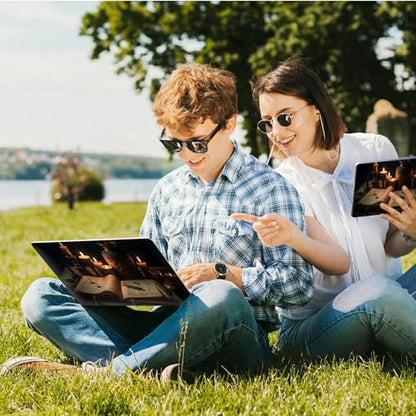 Universal Laptop Skin Sticker with 2 Wrist Pad Skins, Waterproof Scratch Resistant Vinyl Laptop Cover Decal, Cut to Fit for 11–15.6 Inch MacBook HP Dell Lenovo, Magic Book - color: Magic Book