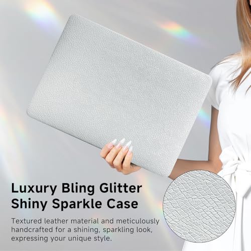 for MacBook Air 13 inch Case M1 2021 2020 2019 2018,Snake Leather White | MacBook Air Case A2337 A2179 A1932,Logo Cutout,Scratch, Elegance Luxury,Dent Resistant,Easy Snap-On,Durable,Keyboard Cover - color: Snake White, size: (A1932/A2179/A2337 M1) Mac 201