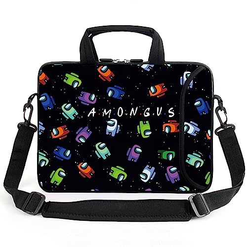 13" laptop bag laptop sleeve chromebook case adjustable shoulder strap with handle accessory pocket for men women (RYD-13-2) - color: Ryd-13-2
