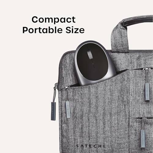 Satechi M1 Wireless Bluetooth Mouse, USB-C Rechargeable, Compact & Portable, for MacBook Air/Pro/Neo, iPad Air/Pro, iPad mini, Mac mini, iMac & Windows - Space Gray - color: Space Gray