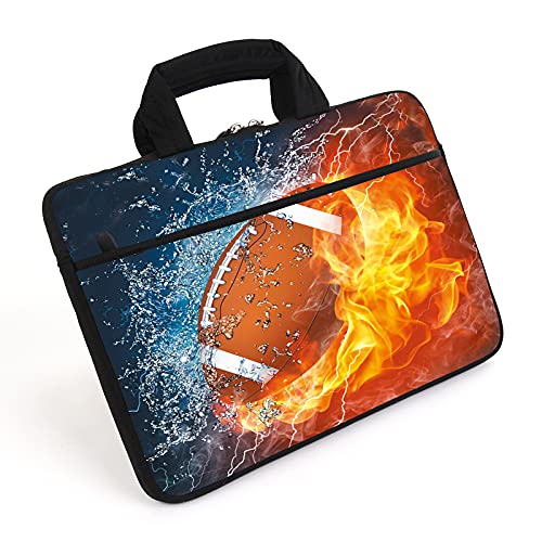 AMARY 11"/12"/13.3 inches Laptop sleeve Chromebook Case Ultrabook Case Notebook Sleeve PC Messenger Bag Tablet Case with Handle Accessory Pocket (AMR13-06) - color: Amr13-06