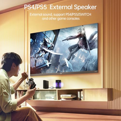 USB Audio Adapter USB Sound Card for PC/Computer/Laptops/PS5/PS4 | USB to 3.5mm Jack Audio Adapter, Plug and Play, No Drivers Needed, 3.5mm Headphone and Microphone TRS Jack, for Windows & Mac - color: A-Blue