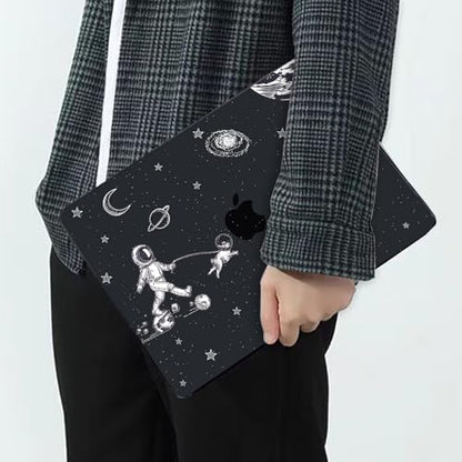 Compatible with MacBook Neo 13 inch Case 2026 Release Model A3404 Cover, Ultra-Thin Pattern Plastic Hard Shell Case Keyboard Cover Screen Protector Dust Plug, Astronauts Space Dog - color: Astronauts Space Dog