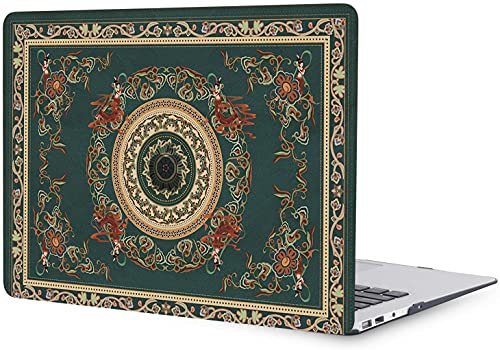 Laptop Case Compatible with Old Version MacBook Pro 13 Inch Case 2012 2011 2010 2009 2008 Release Model A1278 with CD-ROM, Plastic Hard Shell Case Cover & Keyboard Cover Skin - Dark Green - color: 1319 Dark green, size: Pro 13" w/CD-ROM 2008-2012(A1278)