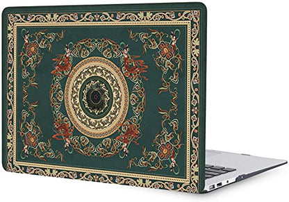 Laptop Case Compatible with Old Version MacBook Pro 13 Inch Case 2012 2011 2010 2009 2008 Release Model A1278 with CD-ROM, Plastic Hard Shell Case Cover & Keyboard Cover Skin - Dark Green - color: 1319 Dark green, size: Pro 13" w/CD-ROM 2008-2012(A1278)