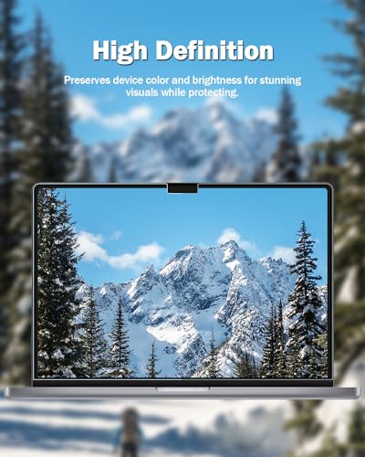 F FORITO 2-Pack Anti Blue Light Matte Screen Protector Compatible with MacBook Air 13.6/13 inch (2026-2022, M5, M4, M3, M2), Eye Protection Blue Light Blocking & Anti Glare Laptop Screen Protector - size: for MacBook Air 13.6 Inch (2022-2025,M4,M3,M2)