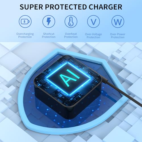 90W Laptop Charger Compatible with Asus Vg27aq Vg32vq Vg279qm K53 K53B K53BY K53E Q524Uq Q534Ux Q524Uq-Bbi7T1 Q524Uq U500V Adp-90Le B Laptop Power Adapter