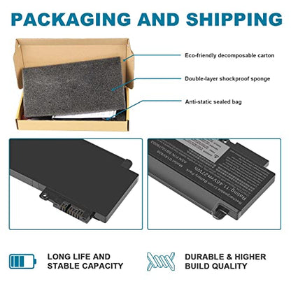 Futurebatt L16M3P73 01AV406 Laptop Battery Replacement for Lenovo ThinkPad T460s T470s Series Notebook Internal 00HW038 00HW025 00HW024 01AV462 01AV405 01AV407 01AV408 SB10J79003 - size: 01AV406 8.86*3.15*1.38 in