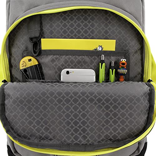 J World Lunar Rolling Backpack. Laptop Bag With Wheels. Wheeled Carry-On Travel Luggage, Grey, 19.5 x 13 x 8 Inches - color: Grey