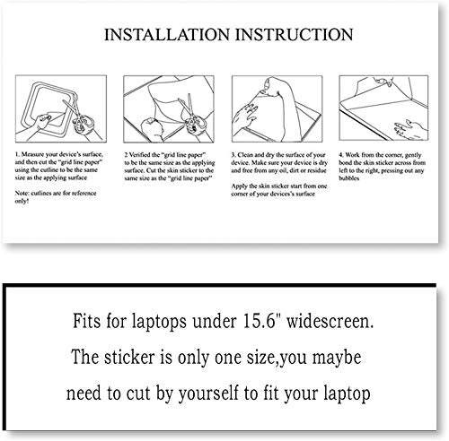 15.6 inch Laptop Notebook Skin Sticker (7546) - color: 7546