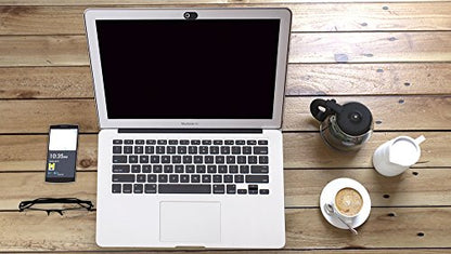 CloudValley Webcam Cover Slide, [5 Pack] 0.6mm-Thin Metal Web Camera Cover Sticker for MacBook Pro, MacBook Air, Laptop, iMac, PC, Surfcase, iPhone 8/7/6 Plus, Privacy Cover, Black-5 pcs | for MacBook Pro, MacBook Air, Laptop, iMac, PC, Surfcase, iPhone 8