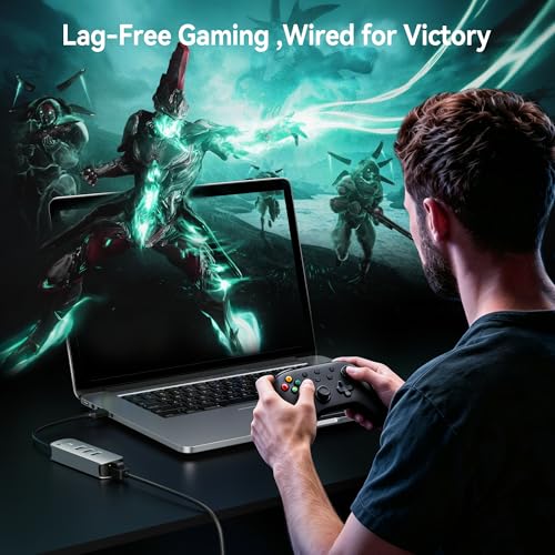 Yottamaster 4-in-1 USB A 3.0 Hub with Gigabit Ethernet – 3X USB-A 3.0 Ports, Aluminum LAN Converter, Plug and Play for MacBook Pro/Air, XPS, Windows, Mac OS, Linux, NAS - color: USB-A 1000Mbps