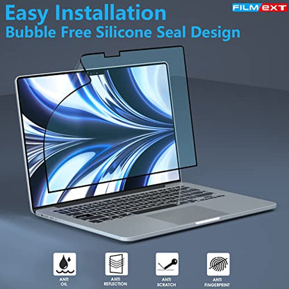 FILMEXT Macbook Air 13.6 inch Screen Protector (M2 M3 M4 M5,2022-2026), Bubble Free Anti Blue Light Screen Protector for Macbook Air 13.6" A3240 A3113 A2681-Eye Protection/Anti-Glare-Matte - size: Mac-Air-13.6 inch(2022-2026)