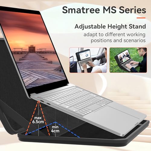 Smatree MS30T Hard Protective 13.3-14 inch Laptop Sleeve Case Compatible for Samsung Galaxy Chromebook/Chromebook 2, ASUS Zenbook 13 OLED, Lenovo Yoga Slim 9i - color: Black, size: 13.3 inch/MS30T/Size: 32*21.8cm
