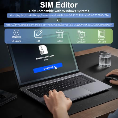 SIM Card Reader-Micro/Nano/Standard Sim Card Readers-USB to SIM Card Adapter Edit,Sim Card Adapter Kit with Eject Pin and Read Messages/Contacts,SIM Card Reader for Laptops Computer Windows