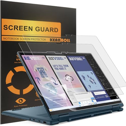 KEANBOLL 3-Pack Designed for 2025 New Lenovo Yoga 7 / 7i 14" 2-in-1 Gen 10 Touchscreen Laptop Screen Protector (14ILL10 / 14AKP10, 83JQ / 83JR), Anti Glare and Anti Fingerprint (Matte) Shield