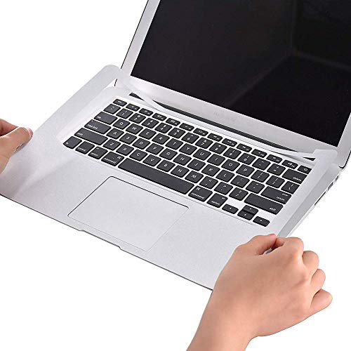Palm Rest Cover with Trackpad Protector Sticker Skin for MacBook Air 13.3"( A1466 A1369)(Silver)
