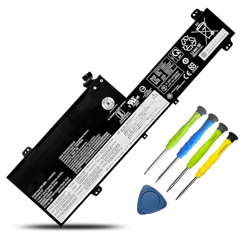 L19M3PD6 L19C3PD6 L19D3PD6 Laptop Battery Replacement for Lenovo ideapad Flex 5-14IIL05 5-14ITL05 5-14ARE05 5-14ALC05 5-15IIL05 5-15ALC05 81X1 81X2 81X3 82HU 82HT 82HV L19L3PD6 (11.52V 52.5Wh) - size: 10.23*3.34*0.39inch L19M3PD6