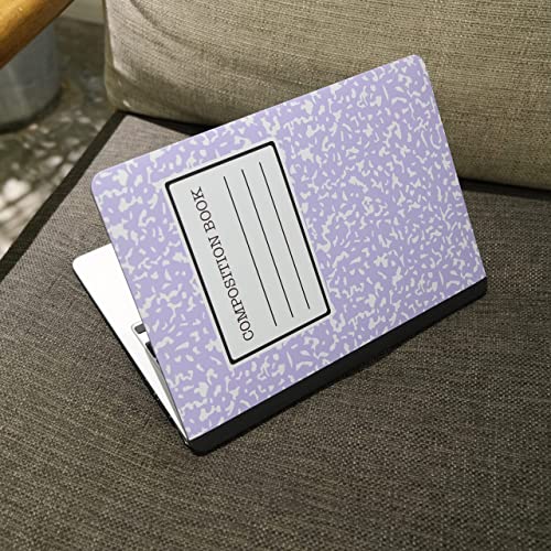 MEEgoodo Case for M5/M4/M3/M2 MacBook Air 13 inch Case 2026 2025 2024 2022, Fit Model A3449/A3240/A3113/A2681, Laptop Hard Shell Compatible with MacBook Air 13.6-inch, Composition Book Purple - color: Composition Book Purple