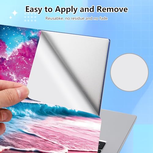 Universal Laptop Skin Sticker Decal for 11.6”12" 13" 13.3" 14" 15" 15.4" 15.6" Reusable Waterproof Scratch-Scratch Resistant Protective Vinyl Laptop Notebook Skin Stickers - Galaxy and Sea - color: Galaxy and Sea