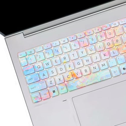 Colorful Keyboard Cover for 2026 2025 2024 HP ProBook 460 465 G11 16", HP EliteBook 660 665 G11 16"/EliteBook 460 465G11 16 inch Laptop Accessories Protective Keyboard Cover Skin US Layout - color: Dazzle