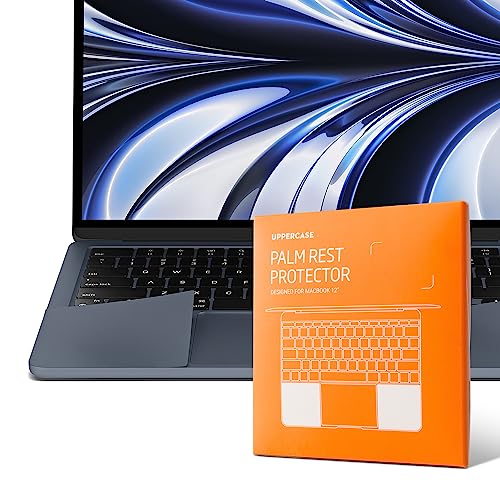 GhostShield Premium Palm Rest Protector Skin Cover Set, Scratches and Wear Protection, Compatible with MacBook Air 15" 2026 2025 2024 2023 with M5/M4/M3/M2, A3448 A3241 A3114 A2941, Midnight - color: Midnight