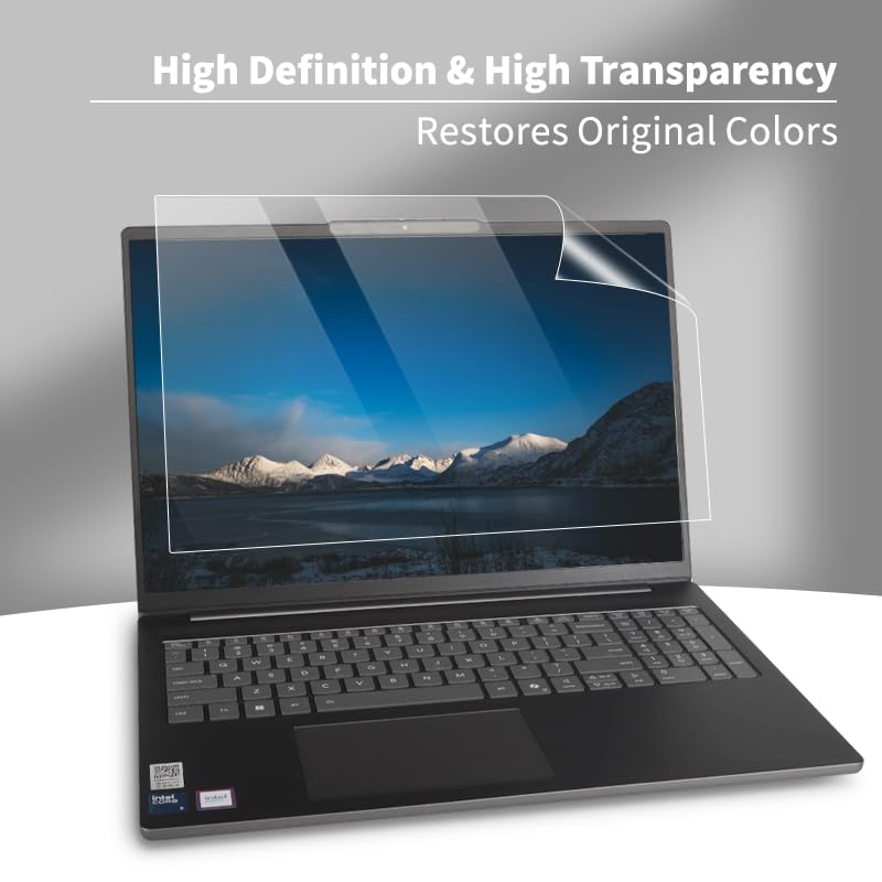 Laptop Case Set for 2026/2025 IdeaPad Slim 5a / 5i (16'', Gen 10/11) Scratch-Resistant & Drop-Resistant Hard Shell Frosted Transparent Protective Cover + Keyboard Cover + Screen Film