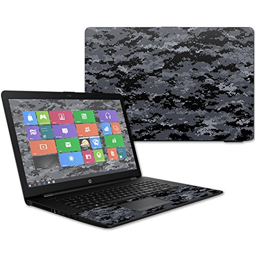 MightySkins Skin Compatible with HP 17t Laptop 17.3" (2017) - Digital Camo | Protective, Durable, and Unique Vinyl Decal wrap Cover | Easy to Apply, Remove, and Change Styles | Made in the USA