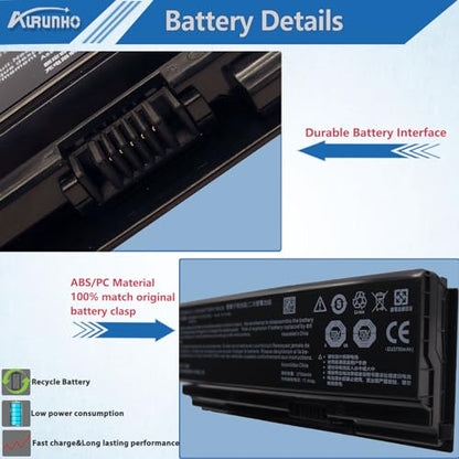 NH50BAT-4 Laptop Battery Replacement for Gigabyte G5 KC KD GD MD Gigabyte G7 KC GD MD Clevo Hasee G7T-CU7NS G7M-CT7NK G8-CT7NK G9-CT7PK Series 14.6V 41Wh