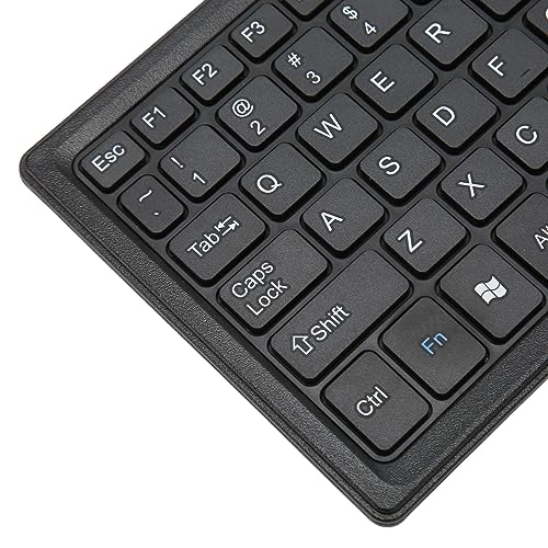 Wired USB Keyboard with Touchpad, Compact Industrial Keyboard Trackpad Combo with HUB Function Ergonomic Keyboard USB Keyboard Trackpad Keyboard for Industrial Food Service Marine