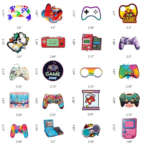 DETICKERS Video Game Party Favor Stickers for Boys 8–12, 100 PCS Gaming Water Bottle Stickers Waterproof Vinyl Classroom Rewards Gamer Gifts for Teen Boys - style: Video Game