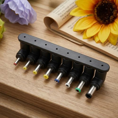 5.5 X 2.1 Mm Dc Power Jack, 8 Pcs DC Power Adapter Kit Right Angle Jack Converter Barrel Connector Set
