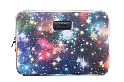 BSLVWG 10 Inch Laptop Sleeve Multi-Color & Size Choices Case/Water-Resistant Neoprene Notebook Computer Pocket Tablet Briefcase Carrying Bag/Pouch Skin Cover - color: Starry Sky Blue, size: 10 inch